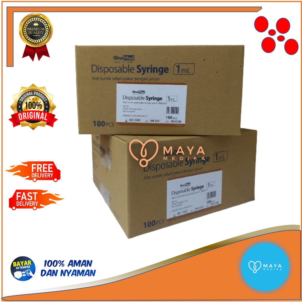 Spoit 1 cc - Onemed -Box
