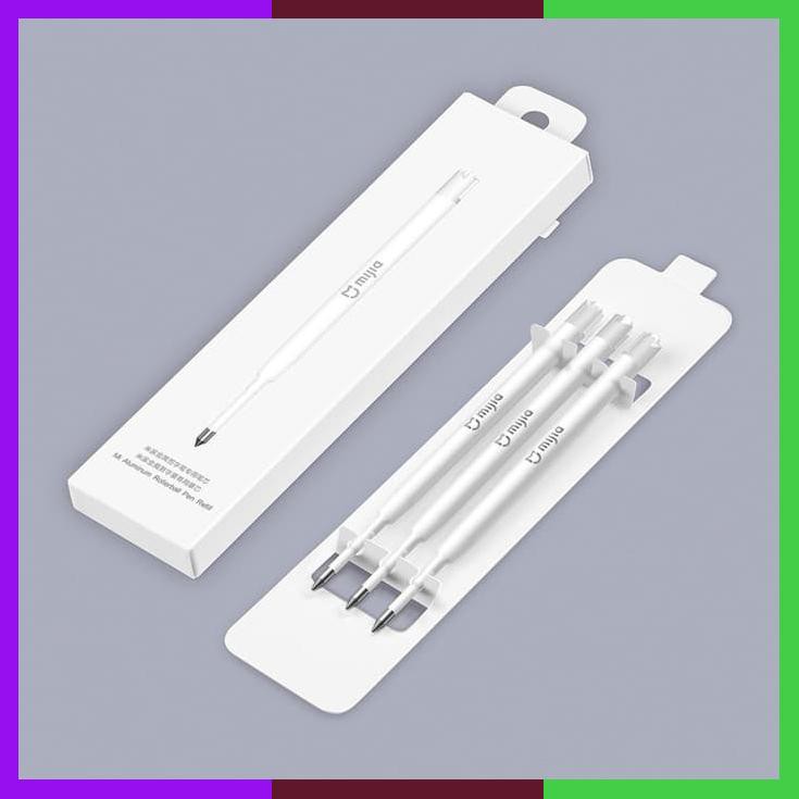 

100% Xiaomi Mi Aluminum Rollerball Metal Pen Refill Hitam