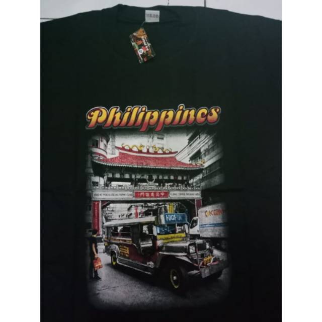 KAOS SOUVENIR PHILIPINA PHILIPPINES MANILA  MURAH