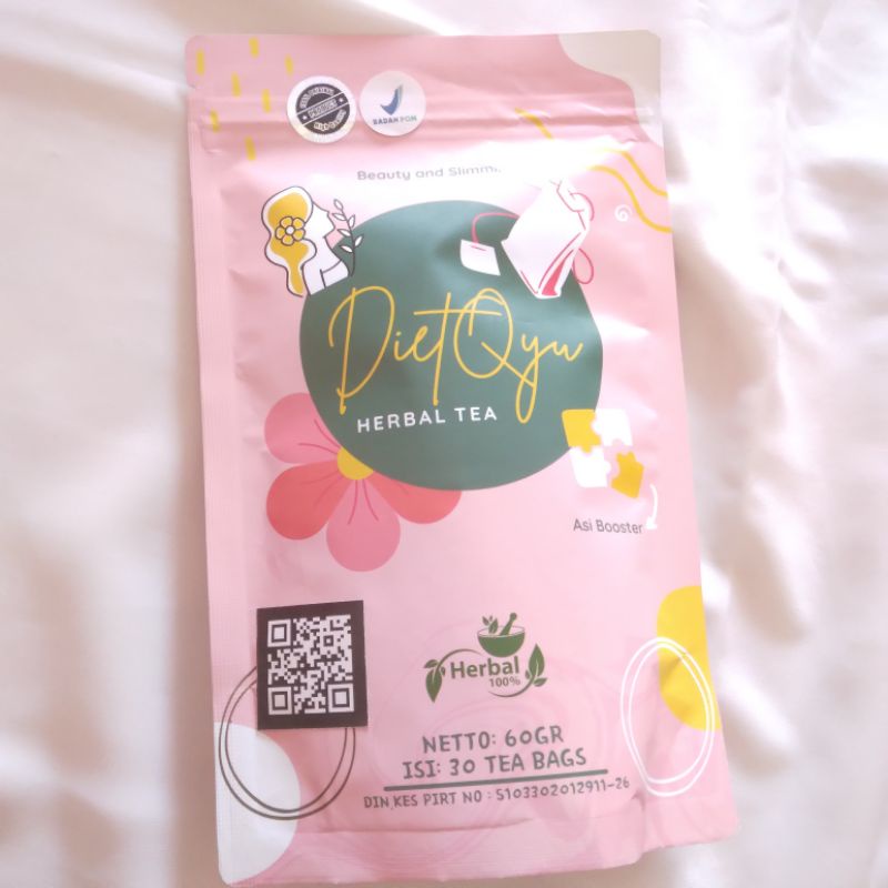 

[HSM_KOSMETIK_PALU] DIETQYU 60GR ISI 30 TEA BAGS