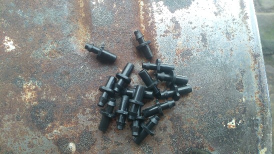 Nepel Untuk Sprayer 6mm Cocok Dipasang Ke Selang Pe 7m