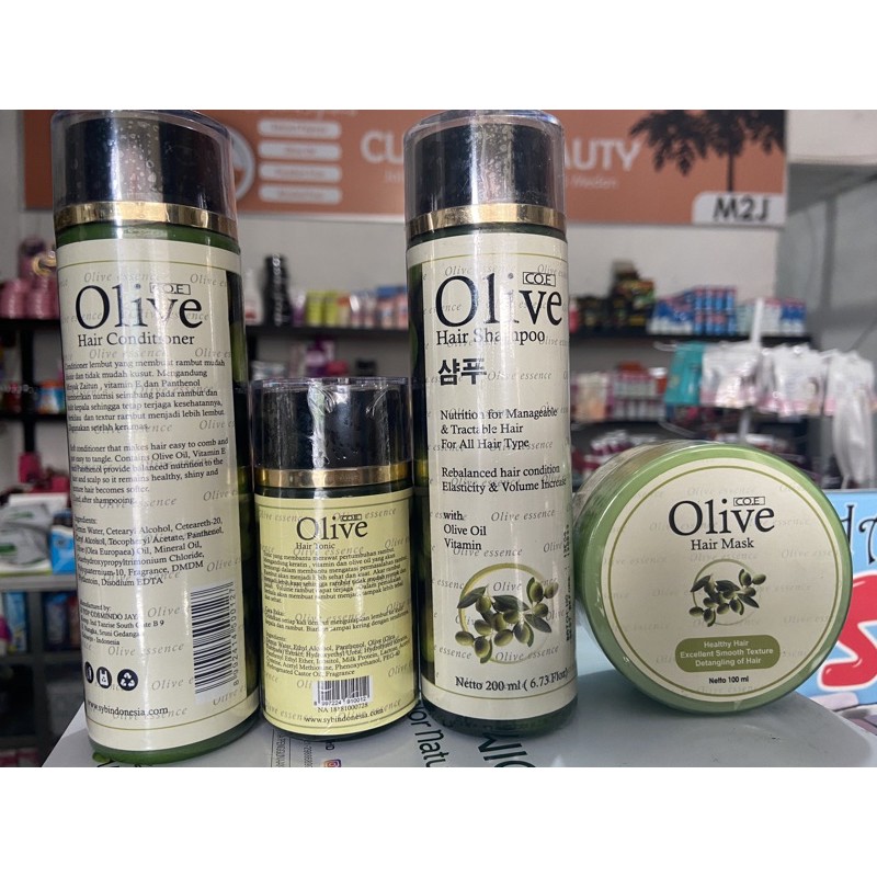 paket pemanjang rambut super olive // paket olive lengkap // paket perawatan rambut syb olive