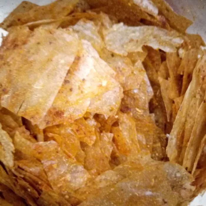

KERIPIK KACA JERUK PEDES / KERIPIK BELING JERUK PEDES