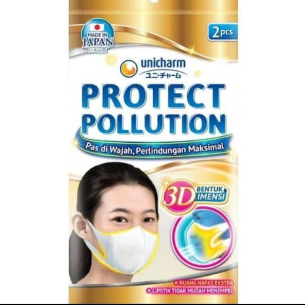 Masker Unicharm isi 2 pcs