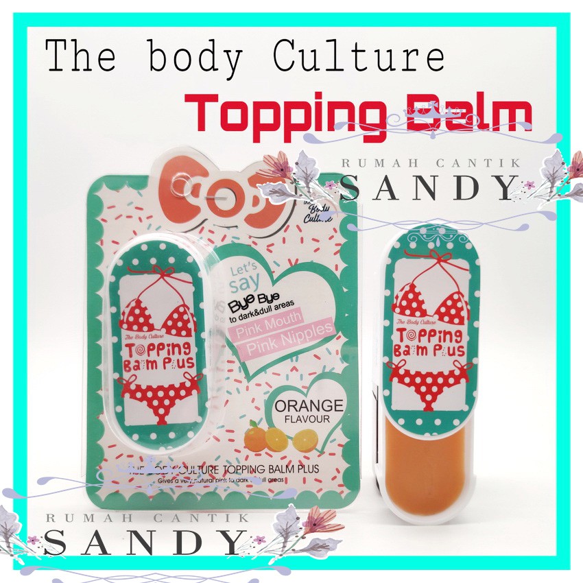 [ The Body Culture ] Topping Balm ~ Melembabkan + Mencerahkan Kulit