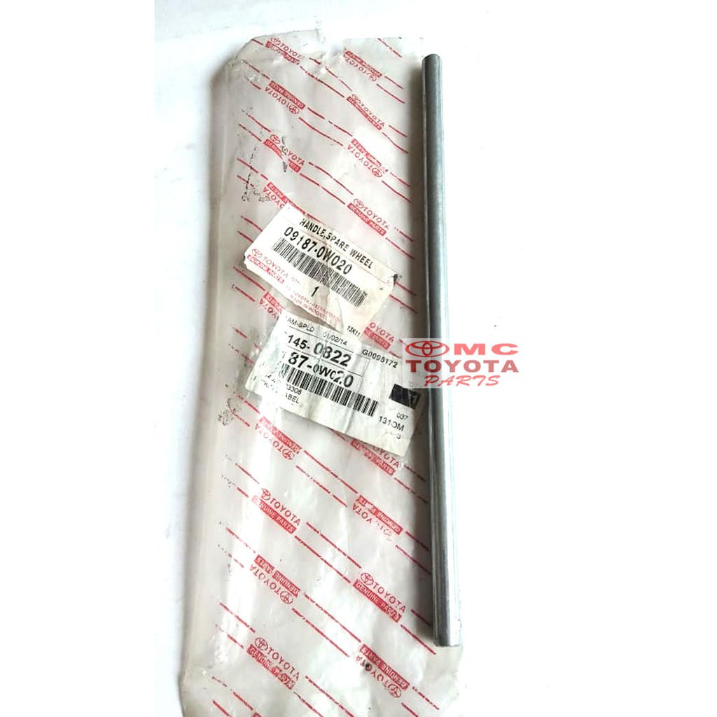 handle Spare Wheel Putaran Ban serepToyota Dyna 09187-0W020