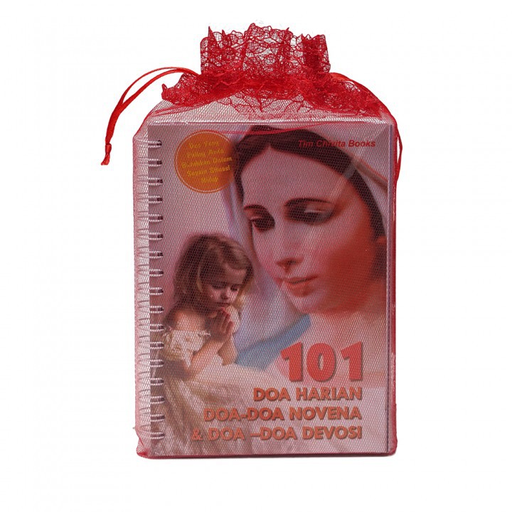 

Buku Doa Rosario + Lembaran free Kain Tile Souvenir Rohani Pernikahan sovenir Memperingati 1000 HARI Buku keagamaan buku doa katolik