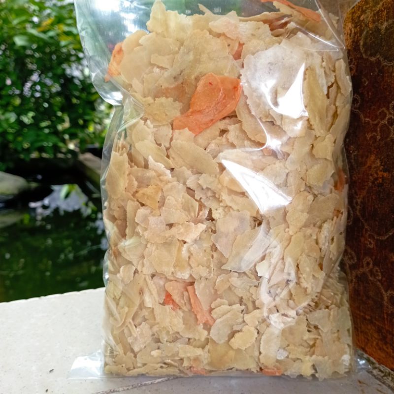 

Sekar_Shop07 Emping Melinjo Remukan/Emping Remukan Untuk Taburan Soto/Bakso/Mie Ayam//500G