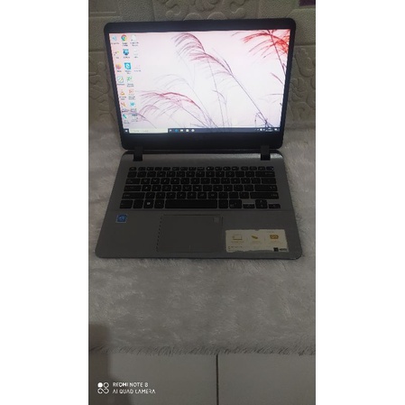 LAPTOP ASUS A407M LAPTOP BEKAS MULUS LIKE NEW,LAPTOP SERI TERBARU,LAPTOP SLIM,LAPTOP RAM 4GB,LAPTOP 