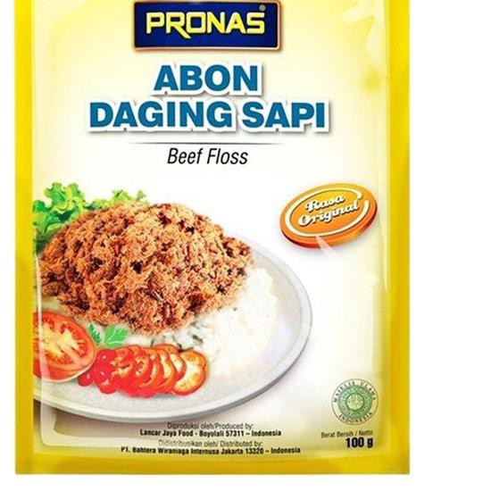 

Hot Sale Pronas Abon Daging Sapi Original Pouch 100gr Terlaris