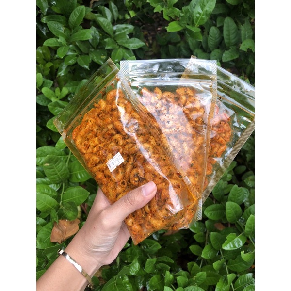 

makroni viral pedas mampus aroma daun jeruk kemasan 100gr