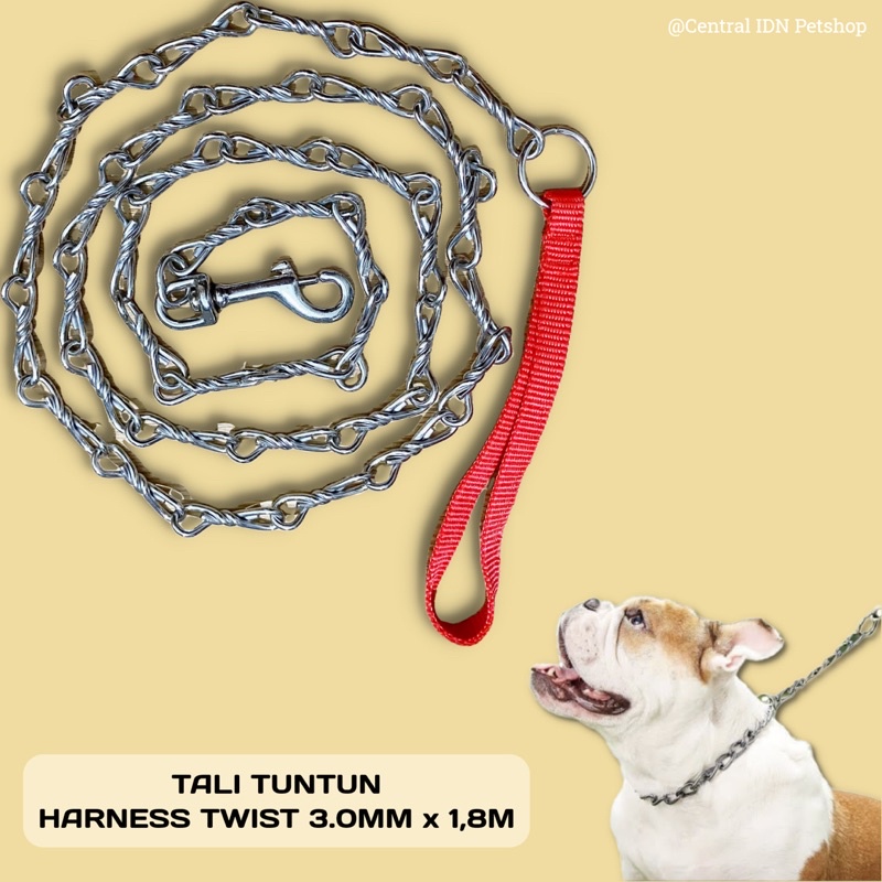 RANTAI TUNTUN ANJING TWIST M 3,0MM x 1,8M