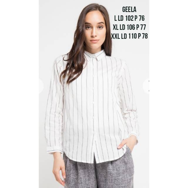 Sale Kemeja Blus Wanita Geela