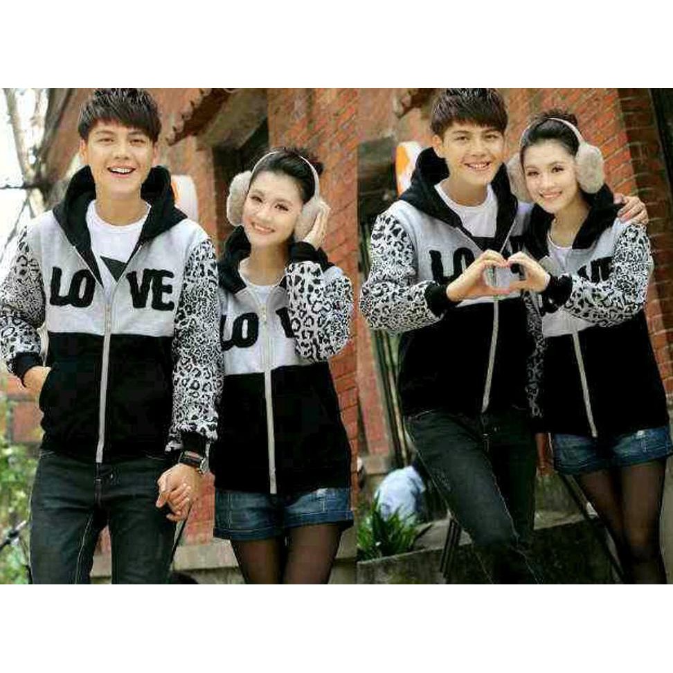 PREMIUM G CP LEO LOVE JAKET COUPLE CWE CWO HARGA SEPASANG BEST SELLER TERLARI MURAH MURAH