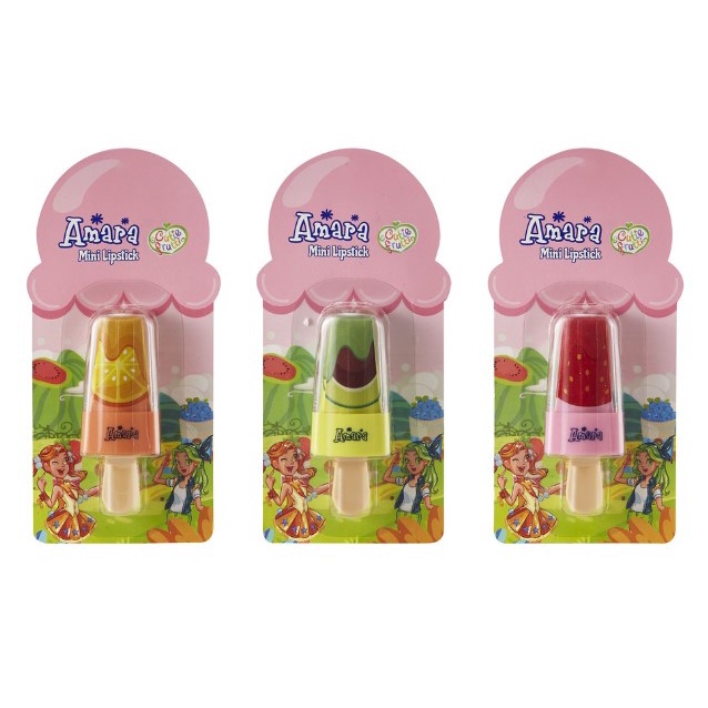 Amara Nail Polish Kutek Anak Lip Cream Lipstick Makeup Anak Aman BPOM | Purbasari
