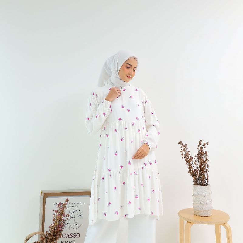 Khiara Tunik/tunik wanita/tunik rayon/tunik adem/ tunik/ tunik masa kini