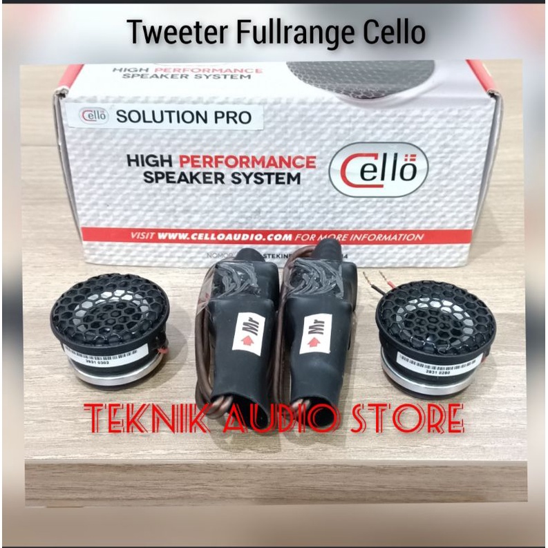 Tweeter Fullrange Cello 1.5inch Solution Pro