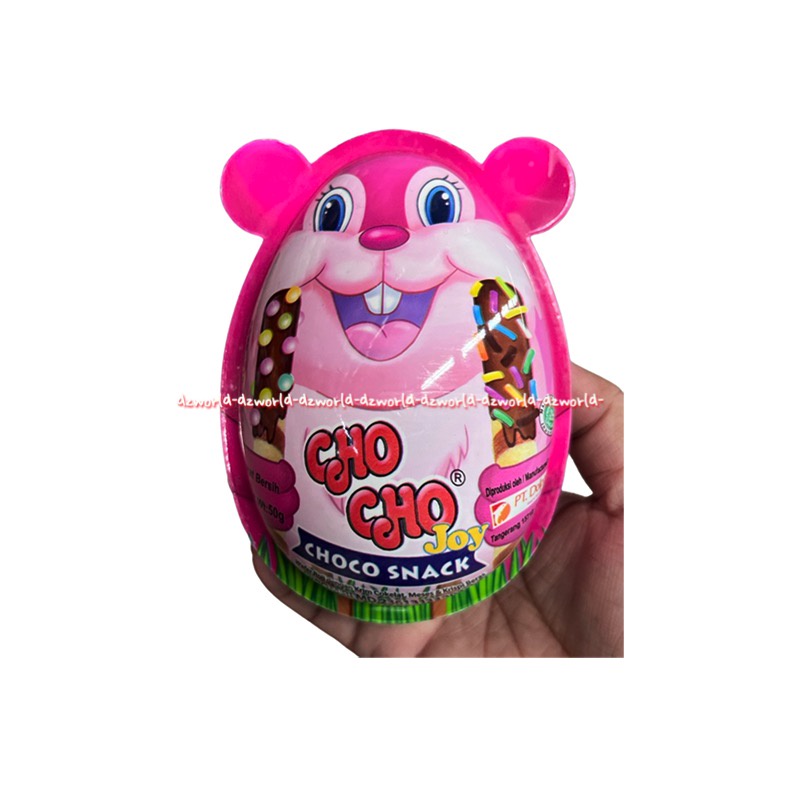 Cho Cho Joy Choco 40gr Snack Coklat Telur Telor Egg Chocolate Meises Dan Rice Crispy Coklat Telur Isi Mainan Suprise dan Coklat Chocho Joy Coco Joy Eggs Chocolate