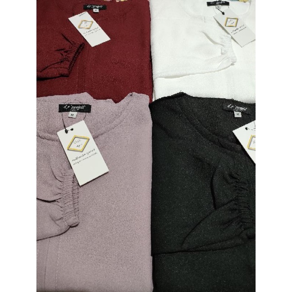 GF02 ~ ONDIN DRESS | gamis polos premium | GAMIS BASIC size S M L XL BAHAN SHAQILA HQ\GAMIS POLOS\INNER GAMIS\HOME DRESS-7