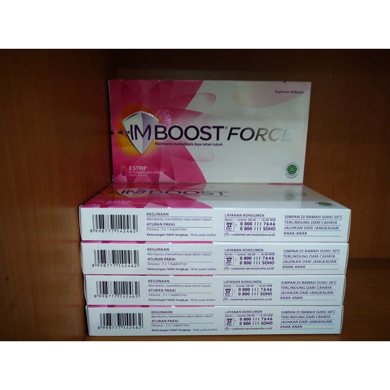 Imboost Force Tablet/ Box/ 30 Tablet/ Suplemen/ Vitamin