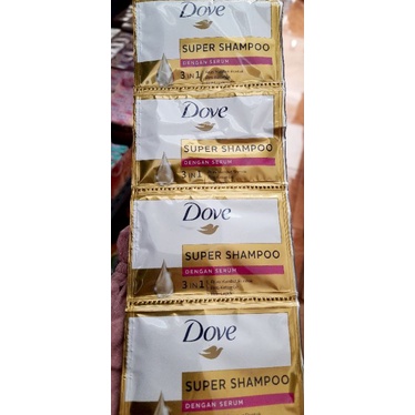 Dove Shampoo All Varian renceng 8 ml x 12 pcs