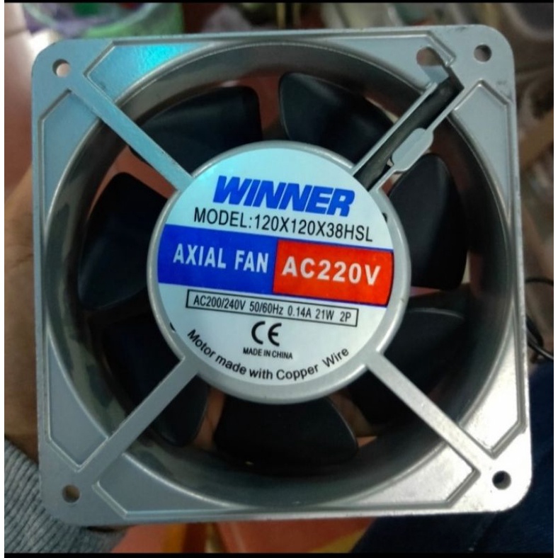 Kipas fan ac WINNER 12cm x 12cm x 3,8cm BELL BERING