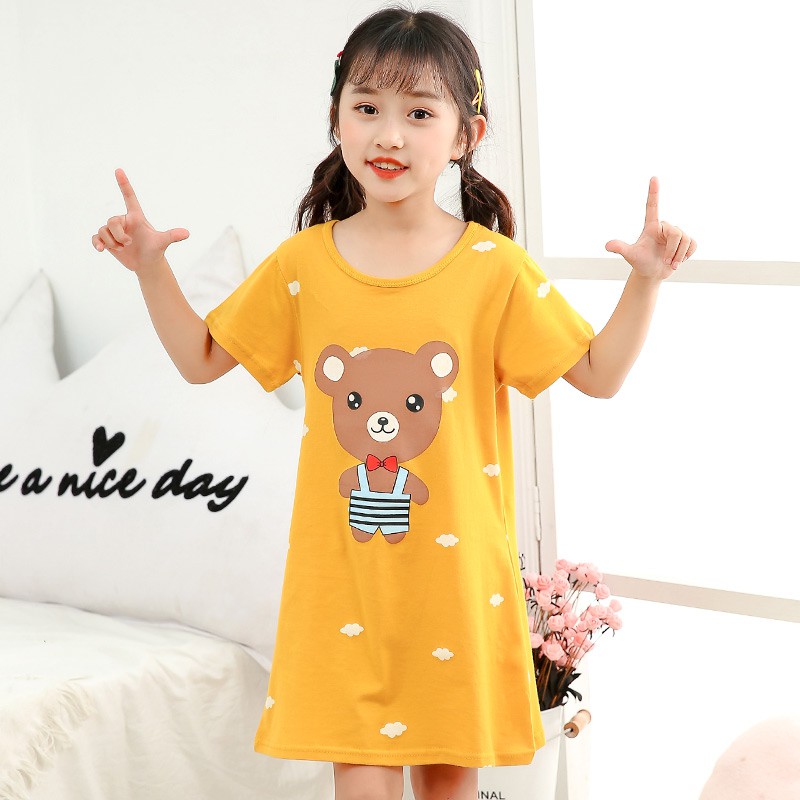 DASTER / DRESS TIDUR ANAK IMPOR