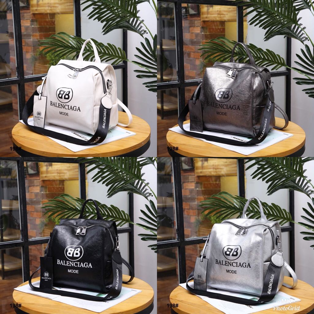 BALENCIAGA Backpack 198 VAL TAS RANSEL MULTIFUNGSI TAS SLEMPANG TAS IMPORT TAS RANSEL BATAM MURAH