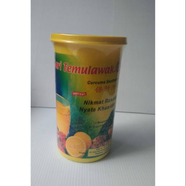

Sari Temulawak 85 Instan Plus madu lemon toples 400gr