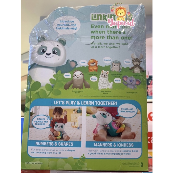 Jual Fisher Price Linkimals Panda 