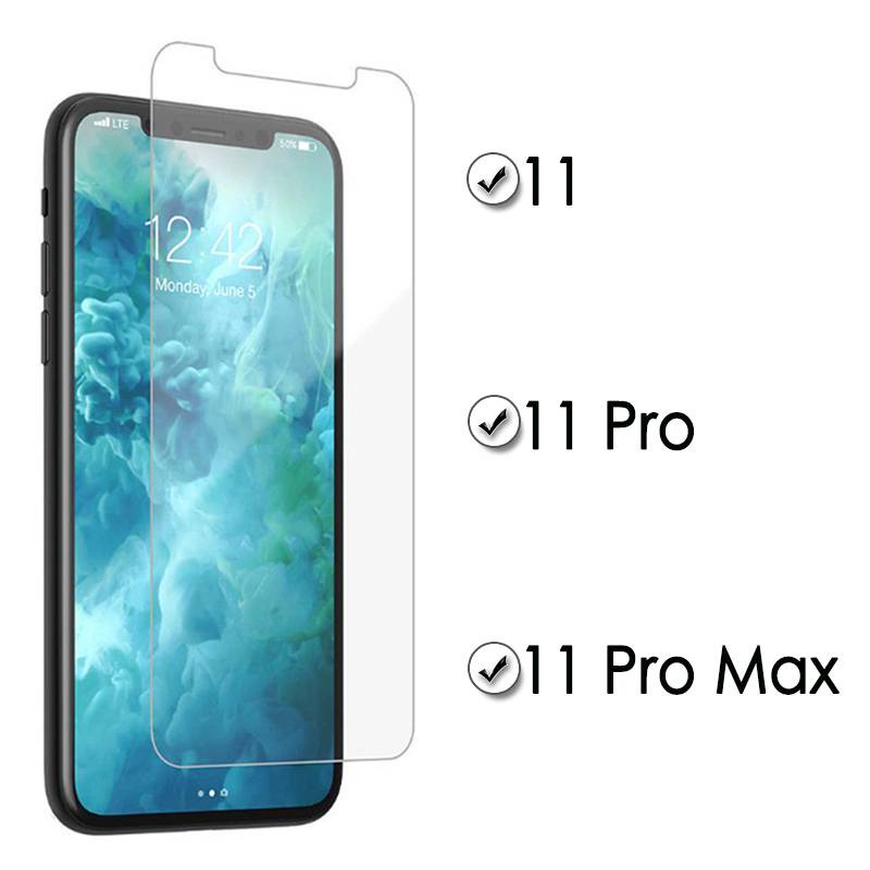 1PCS Protective Glass For Apple IPhone 11 12 Pro Max Mini Screen Protector On IPhone 6 6s 7 8 Plus X XS Max XR SE 2020 Tempered Glas armor Film