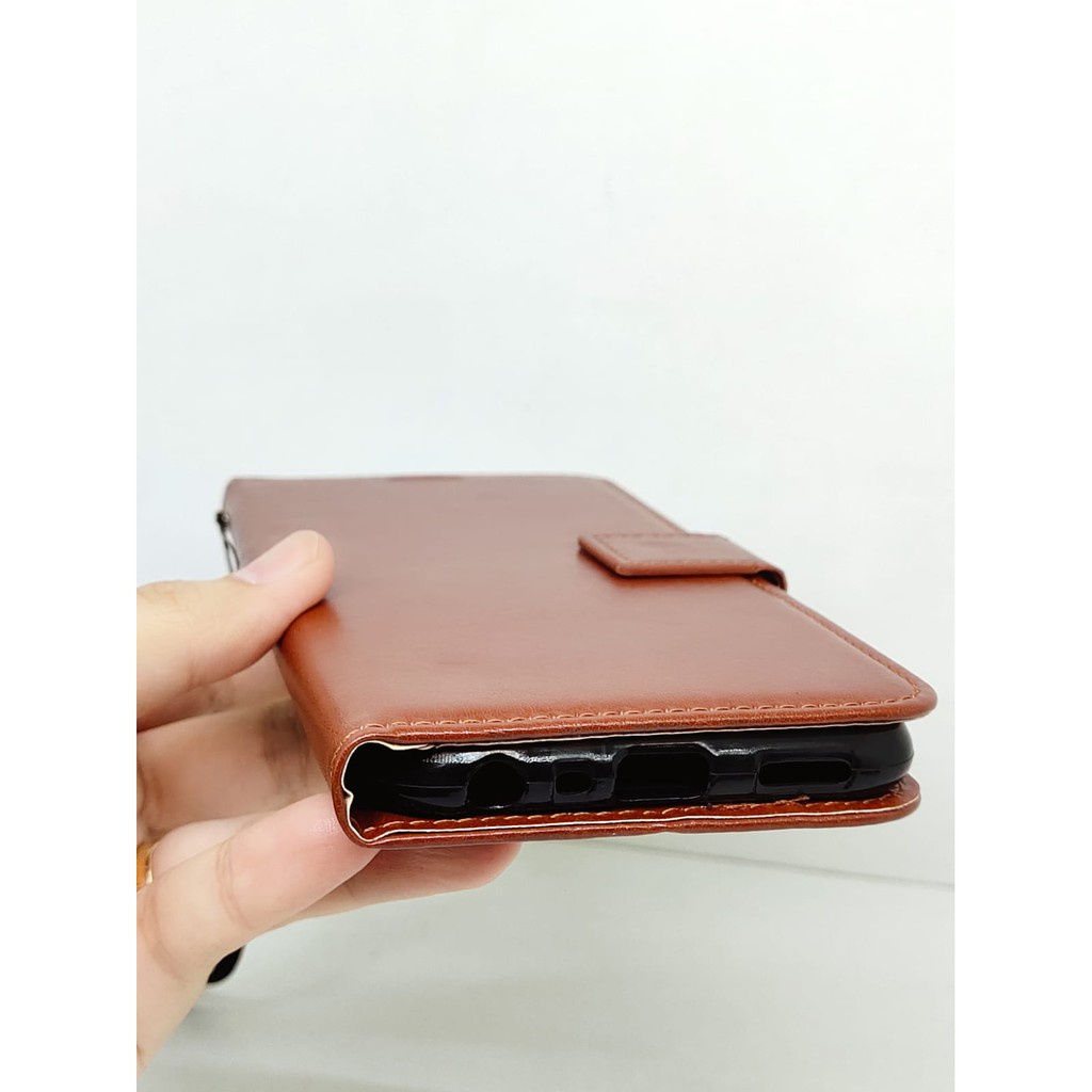 Flip Wallet Oppo A16 Oppo A54 4G FlipCover Leather Sarung HP Kulit with Slot Card