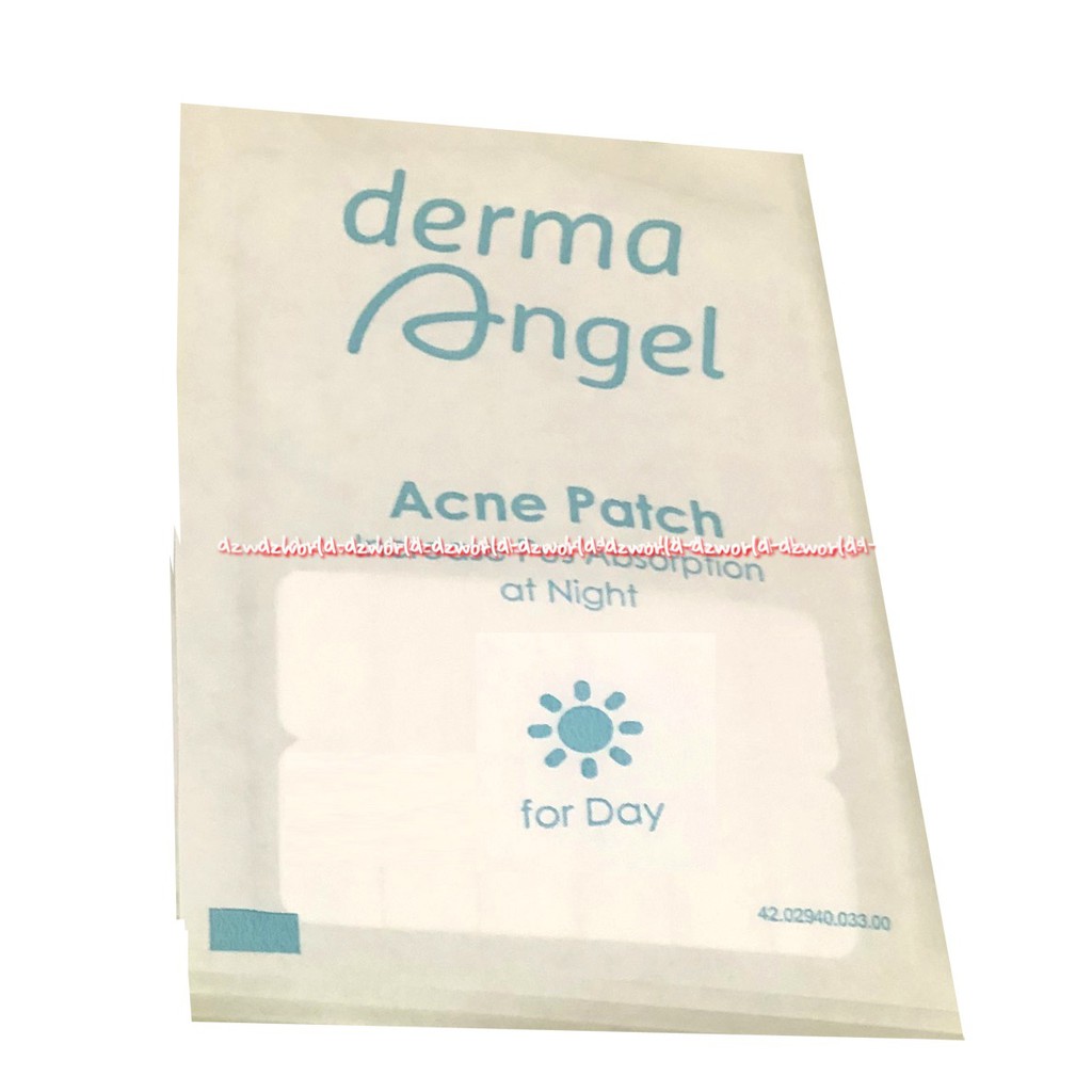Derma Angel Acne Patch Day isi 12 Patch (Pagi/siang) untuk Menyamarkan Jerawat 250gr