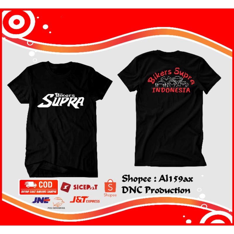 kaos motor supra / wave [BISA COD]