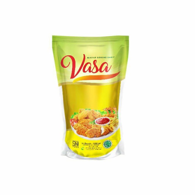

Minyak goreng Sawit Vasa 900ml refill pouch