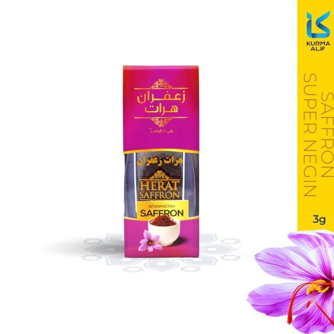 

Saffron Herat 3 Grams / Herat Saffron Kemasan Super Negin