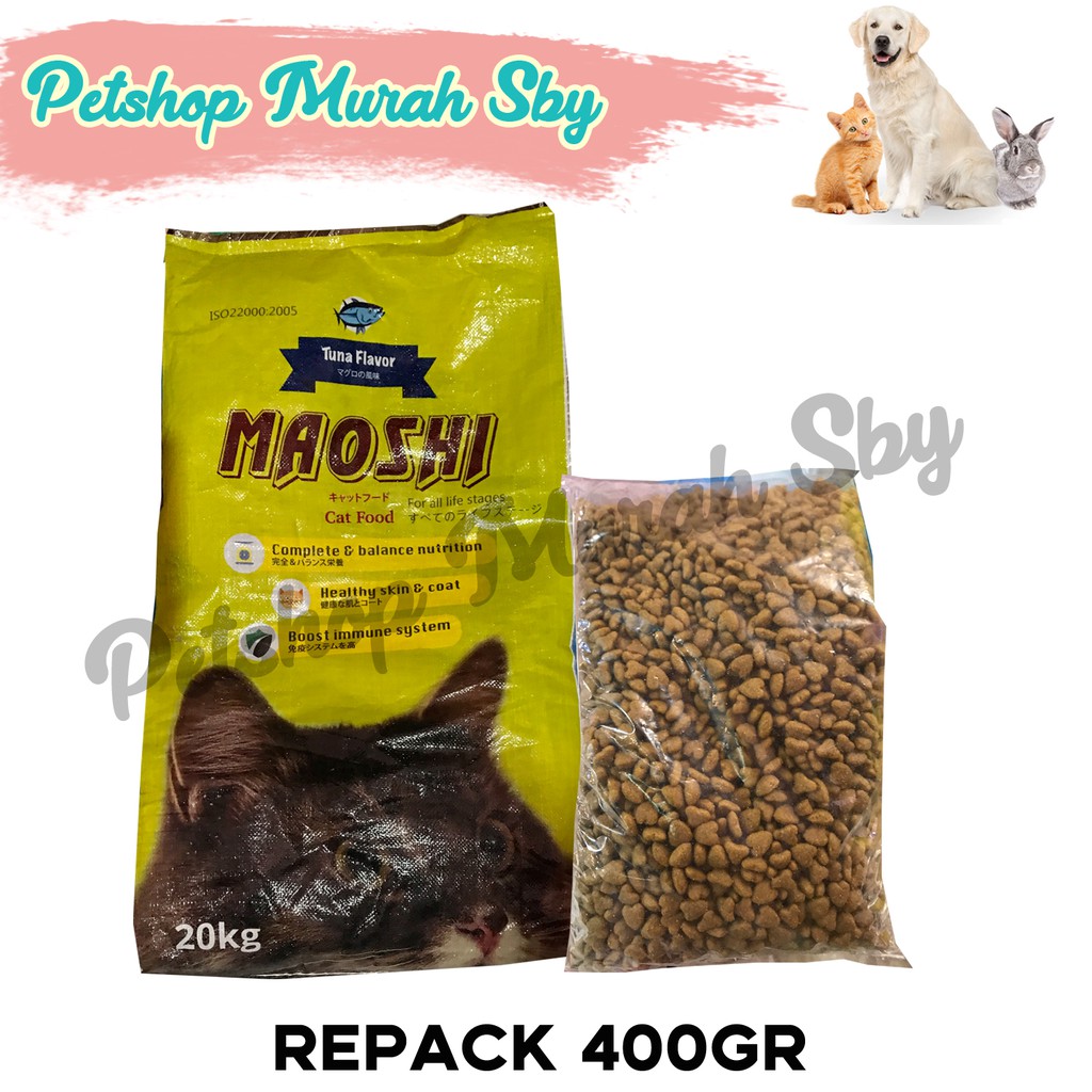 Maoshi Tuna 400gr - Makanan Kucing Kering - Cat Dry Food