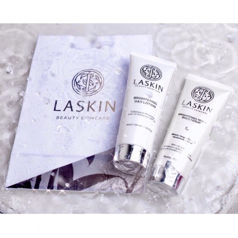 [COD] PAKET LASKIN EXTRA WHITENING BPOM