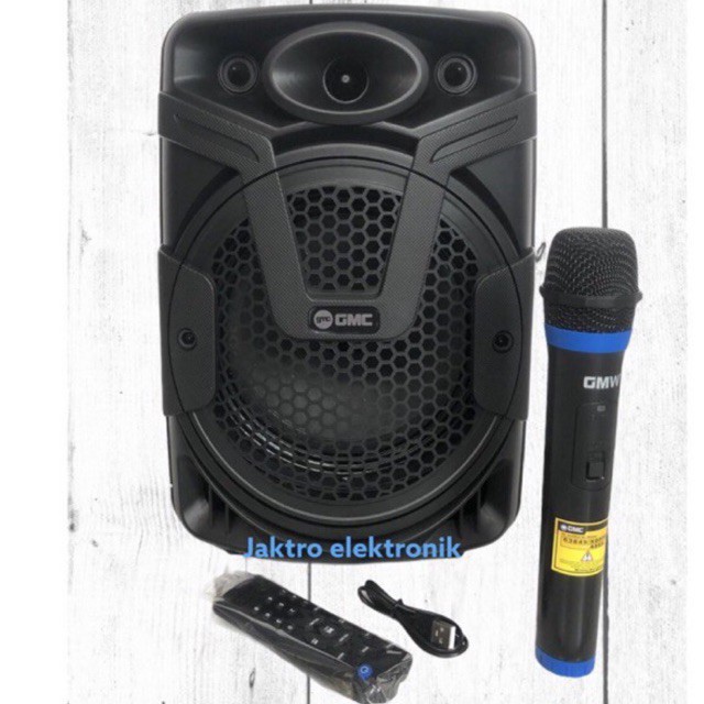 Speaker Portable GMC 897E / 897Q Bluetooth Karaoke Plus Mic