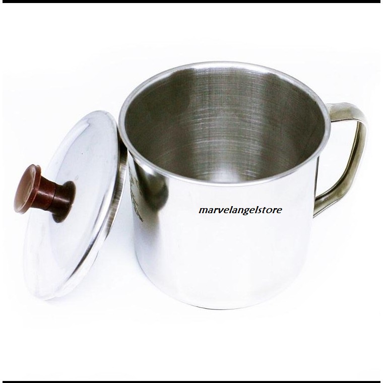 PROMO!!! Gelas Mug /gelas kopi STAINLESS 10cm