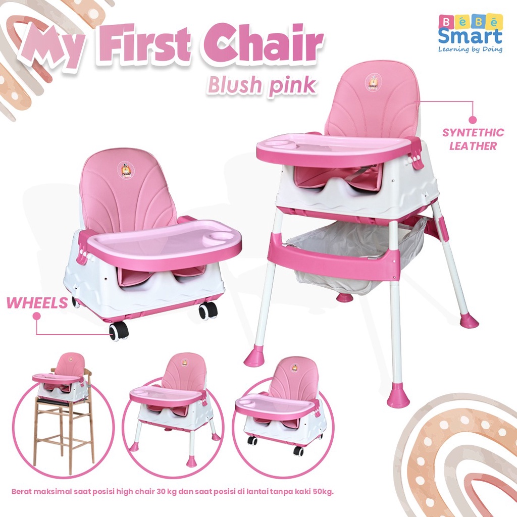 Bebe Smart My First Chair High Chair Booster seat kursi makan anak bayi