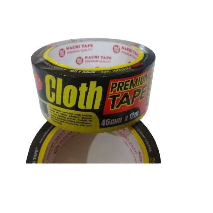 

Best! Cloth Tape Nachi 46mm Lakban Kain Plakban Selotip Isolasi jilid