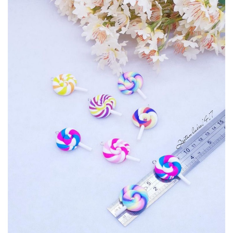 Bandul permen lollipop ecer/1pcs