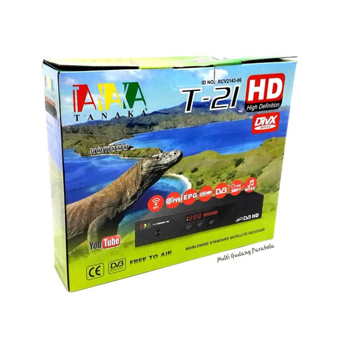 Jual Receiver Tanaka T 21 HD Komodo Guoxin Berkualitas