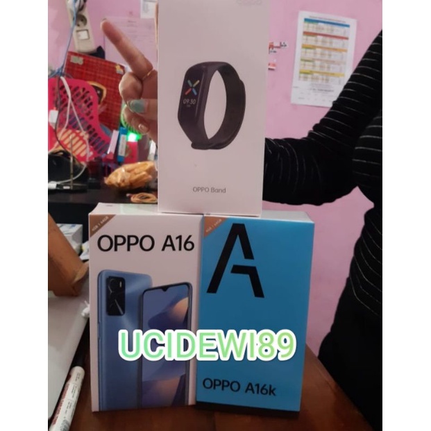 Oppo A16 RAM 4/64 GARANSI RESMI ORIGINAL INDONESIA 5000 mah