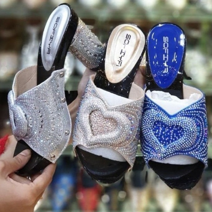 HEELS PESTA TURKI SOFIYA IMPORT T9Cm