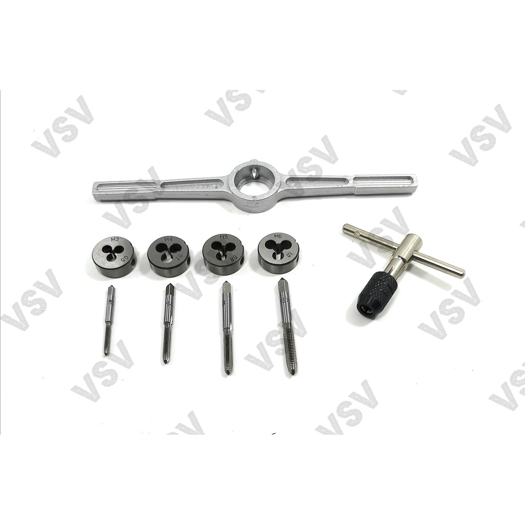 Benz Tap and Die Set 10pc Hand taps and dies set 10pc Senay Taps