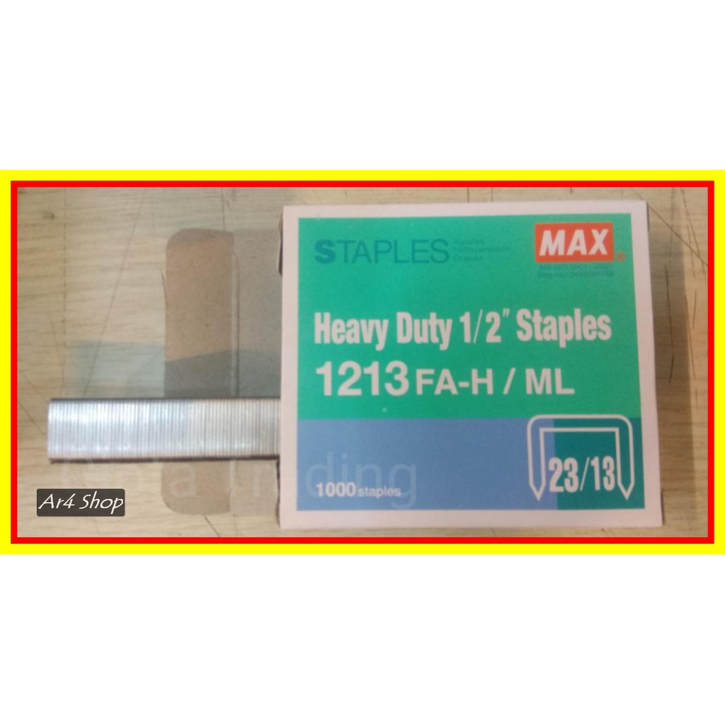 

Max Staples 1213Fa-H
