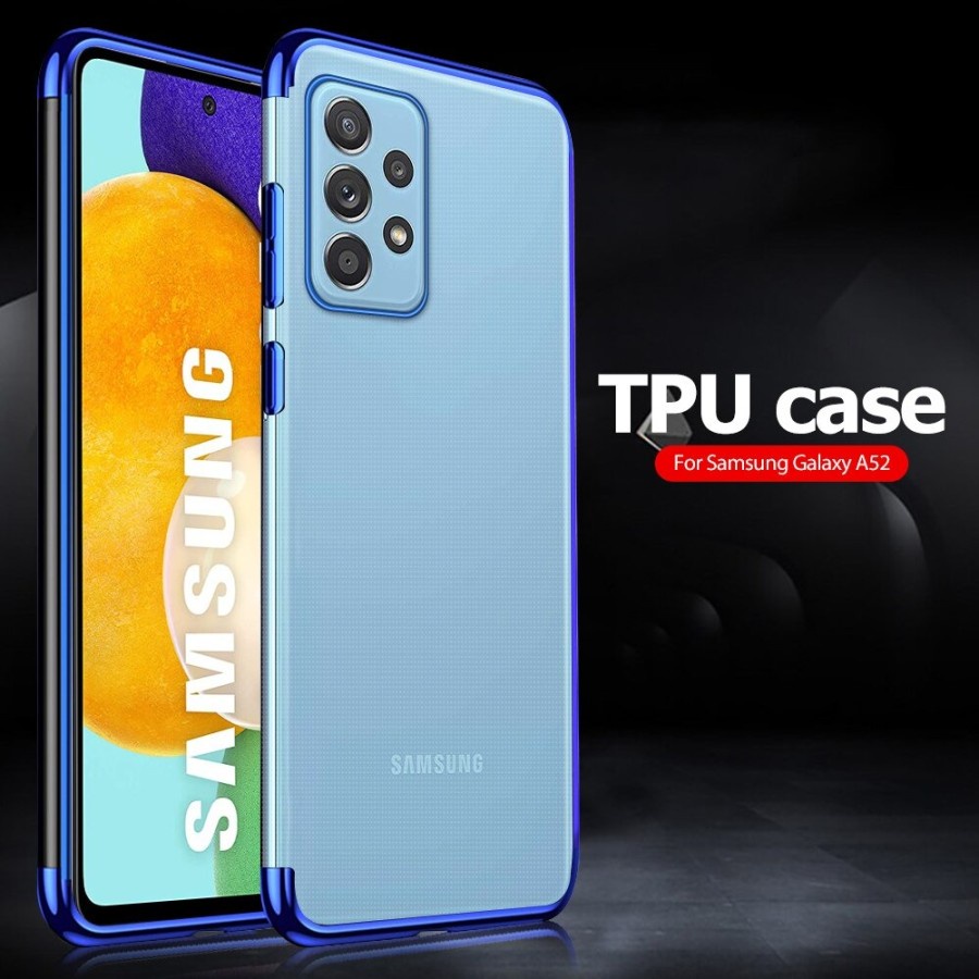 Case Samsung Galaxy A32 4G/A52/A72 Softcase Plating Premium Case