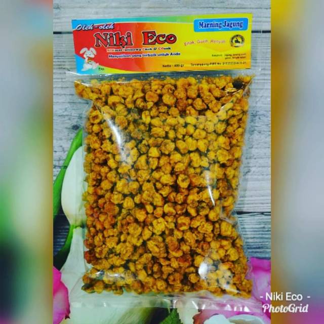 

MARNING JAGUNG 300 gr RASA ASIN NIKI ECO